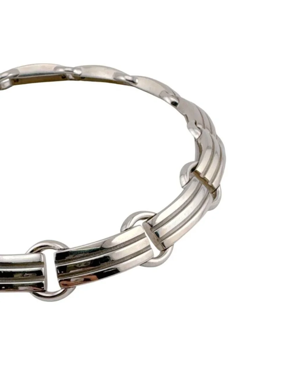 Tiffany & Co Atlas Groove Link Necklace
